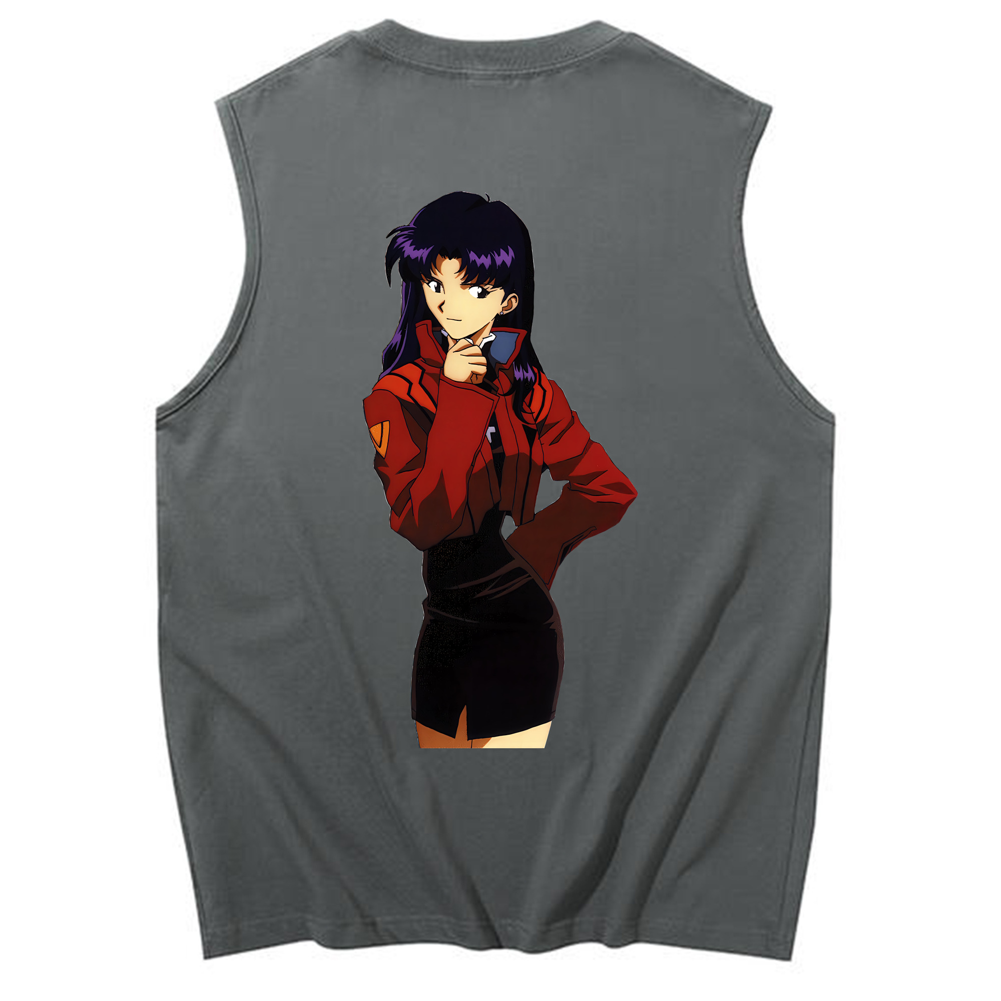 （画像用） EVA 新世紀エヴァンゲリオン コットン100％タンクトップ（背面プリント）